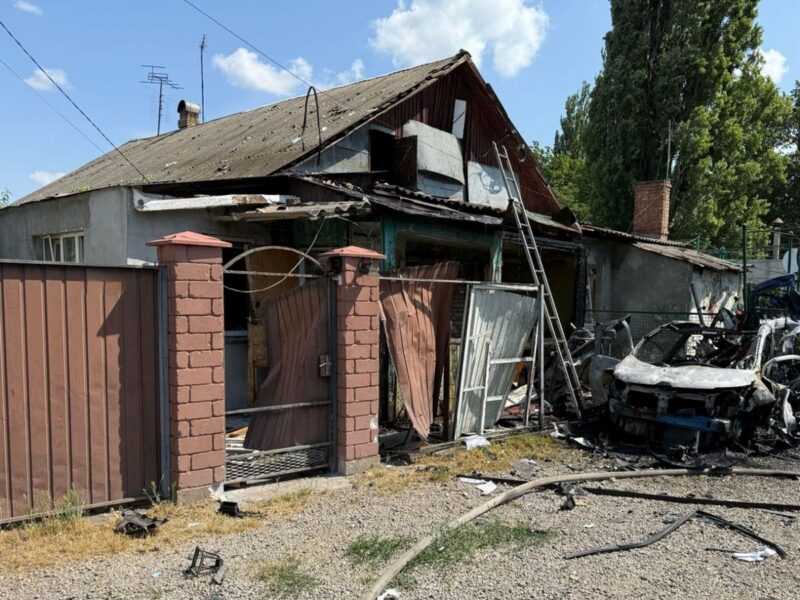 Внаслідок артудару по Нікополю загинув цивільний