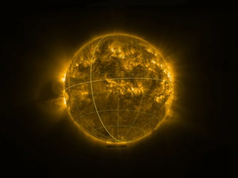 Вперше отримано фото південного полюса Сонця