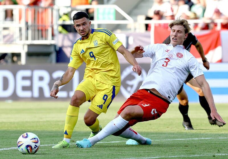 Євро-2025: Молодіжна збірна України поступилася Данії