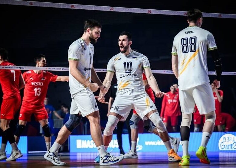 Збірна України з волейболу перемогла турків у Лізі націй