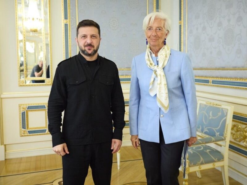 Зеленський і глава ЄЦБ обговорили активи Росії