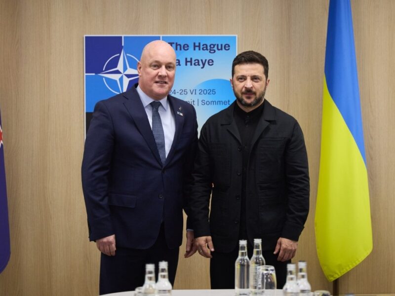 Зеленський обговорив з прем’єром Нової Зеландії боротьбу з “шахедами”