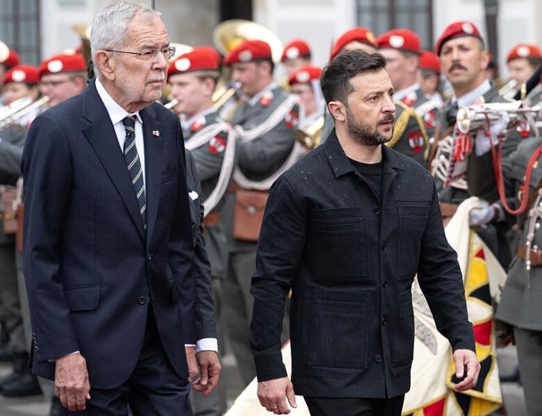 Зеленський прибув до столиці Австрії