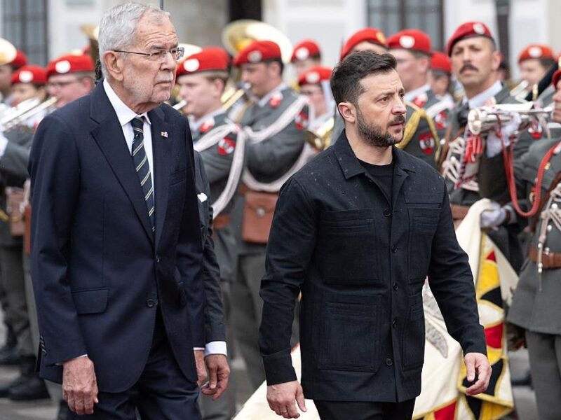 Зеленський прибув до столиці Австрії