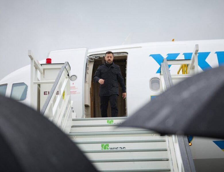 Зеленський прибув на cаміт у Вільнюсі