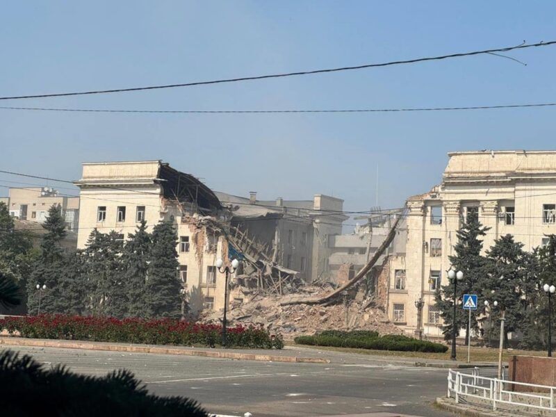 Зеленський про удар РФ по Херсону: Хворі істоти