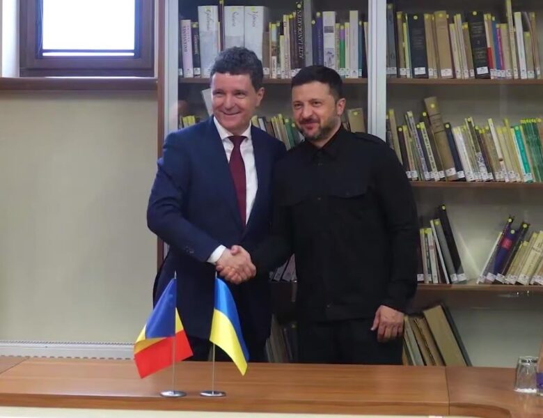 Зеленський провів першу зустріч з президентом Румунії