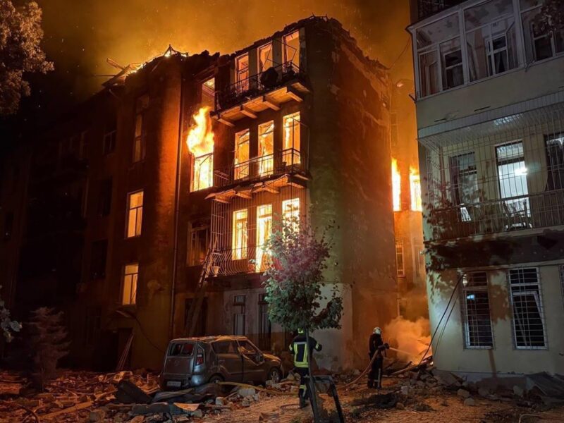 Зеленський відреагував на масовану атаку “шахедів”