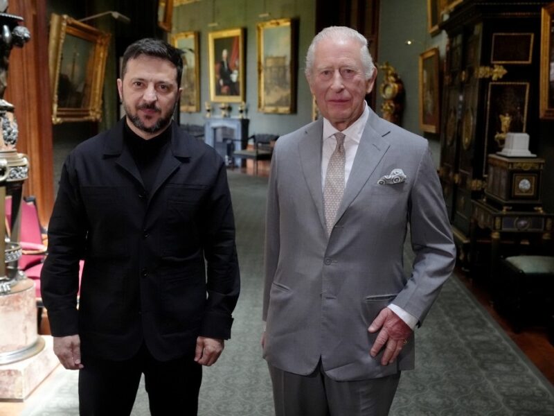 Зеленський зустрівся із королем Чарльзом ІІІ