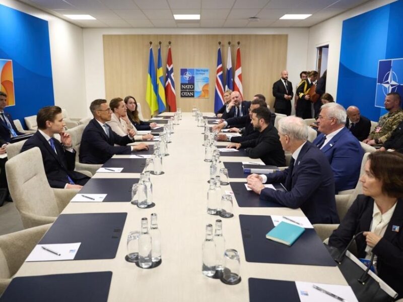 Зеленський зустрівся з лідерами Швеції, Данії, Норвегії та Фінляндії