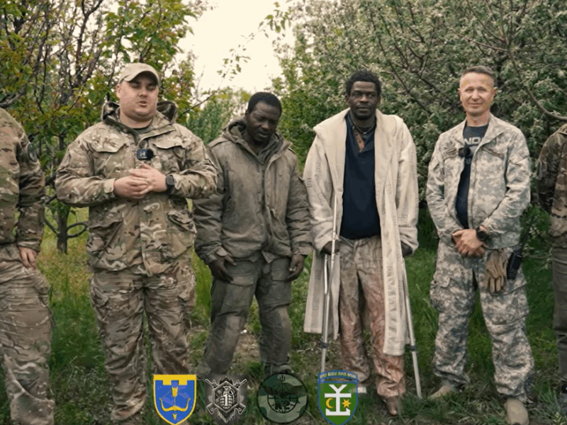 ЗСУ полонили камерунців на Сіверському напрямку