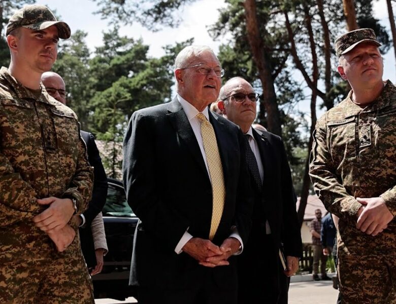 General Keith Kellogg has visited training locations of the National Guard of Ukraine
