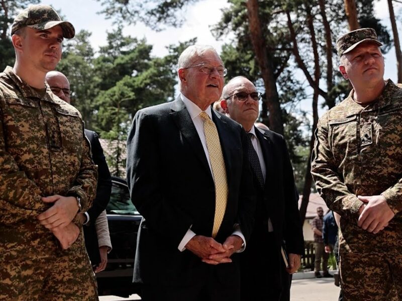 General Keith Kellogg has visited training locations of the National Guard of Ukraine