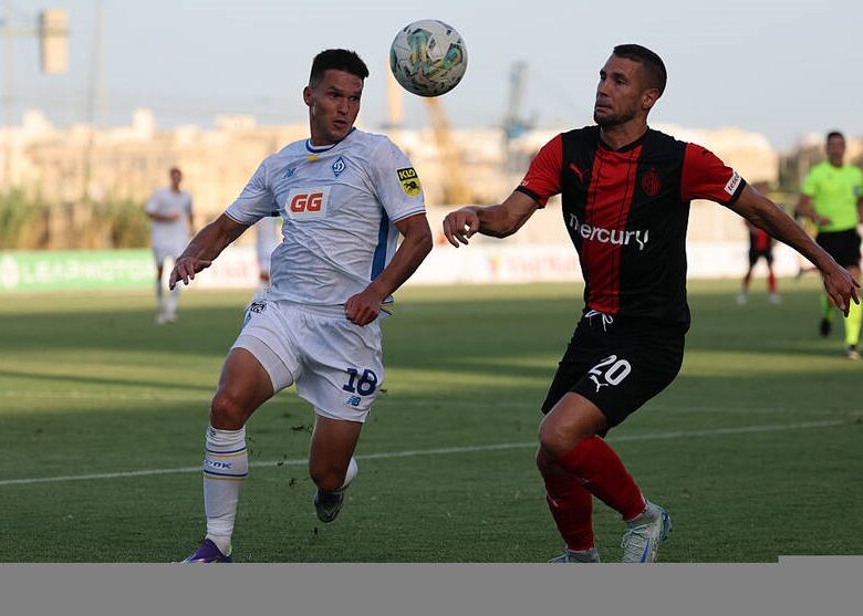 Динамо без особливих проблем обіграло Хамрун у першому матчі