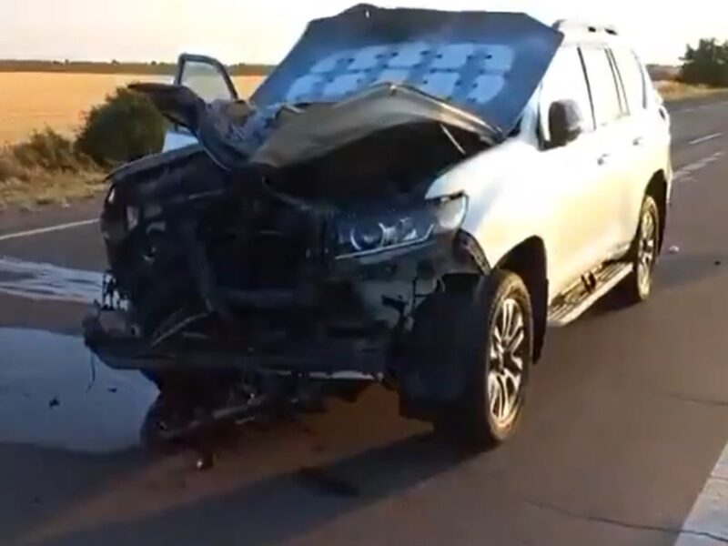 Дрон РФ врізався в авто головного рабина Херсона