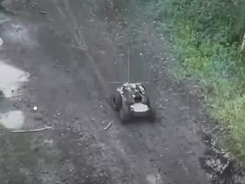 ГУР показало, як наземний робот Лють знищує росіян