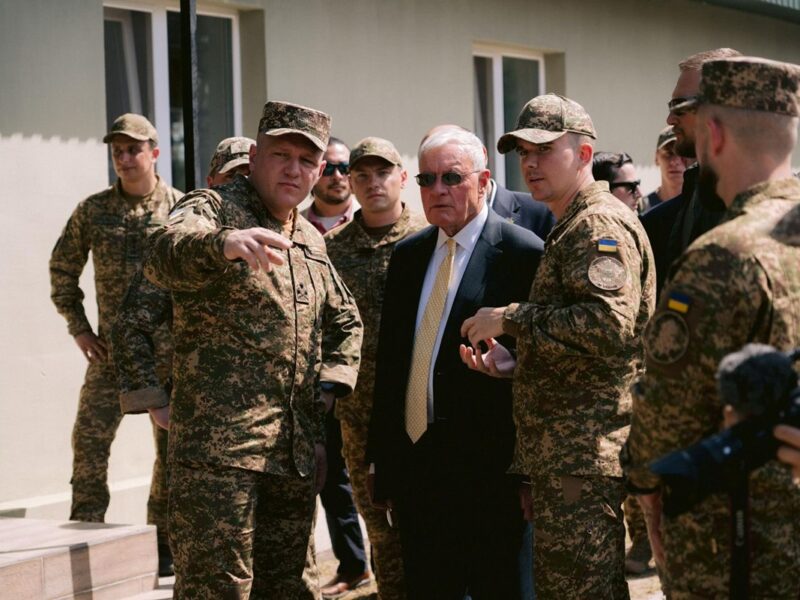 Келлог відвідав тренування Нацгвардії