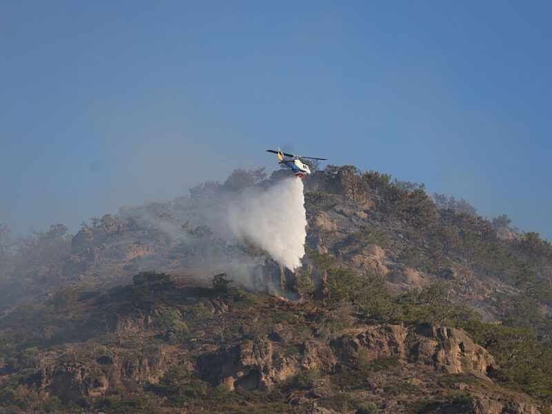 Лісові пожежі на Криті призвели до масової евакуації