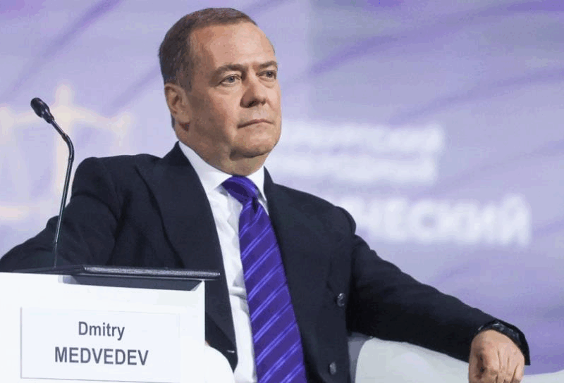 Медведєв “рекомендував” генсеку НАТО вчити російську та згадав про Сибір