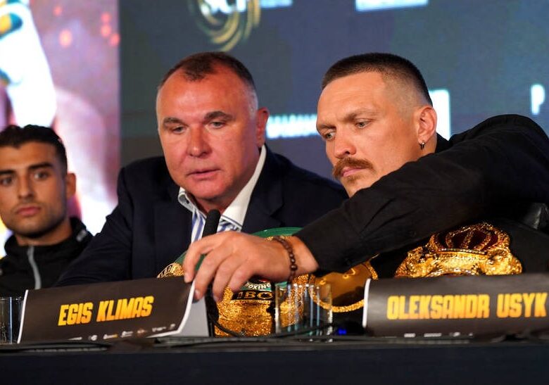 Менеджер висловився про чутки щодо трилогії Усик – Ф’юрі