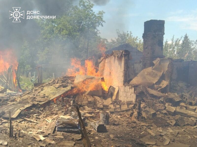На Донеччині четверо постраждалих через обстріл РФ