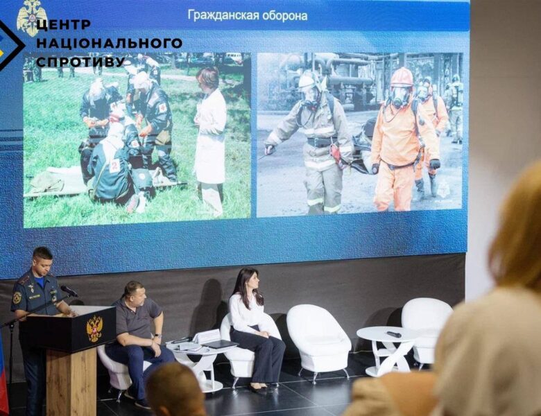 На окупованих територіях поліцаї провели навчання для зрадників