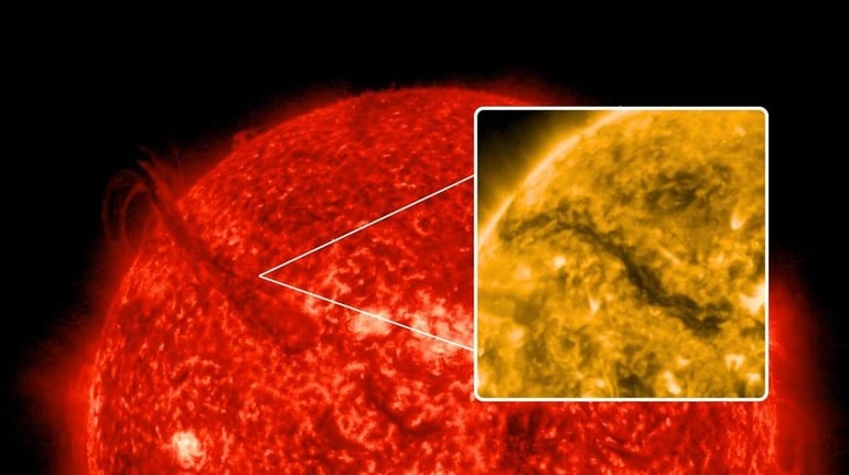 На Сонці утворився “вогняний каньйон” завдовжки з відстань до Місяця