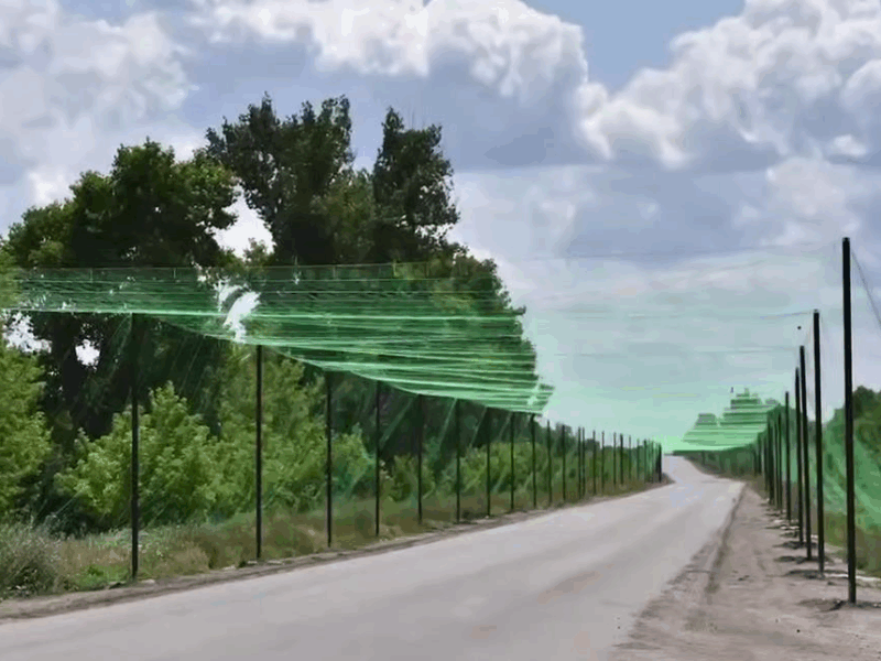 На Запорізькому напрямку з’явився антидроновий тунель