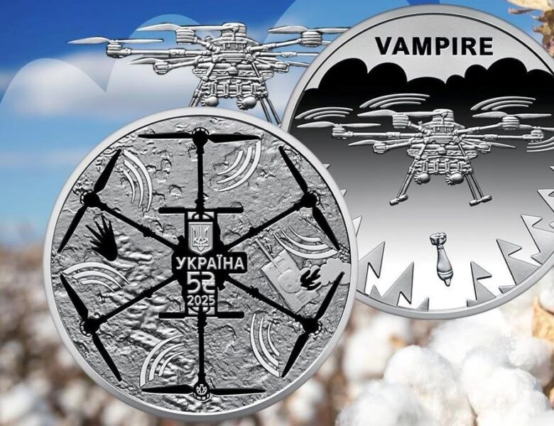 НБУ випустив монету на честь БПЛА Vampire