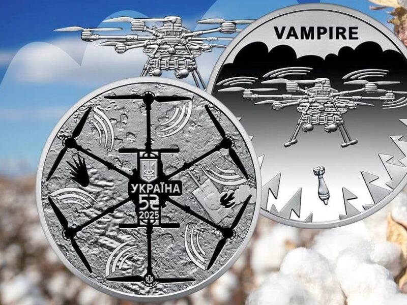 НБУ випустив монету на честь БПЛА Vampire