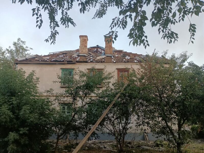 Обстріл Дніпропетровщини: виникла пожежа, є постражалі