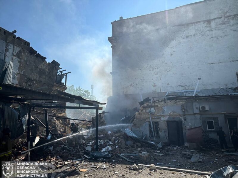 ОВА показала наслідки удару по Миколаєву