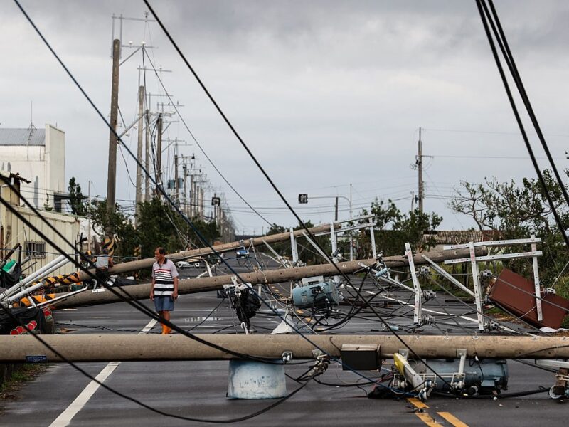 По Тайваню вдарив потужний тайфун: двоє загиблих та 500 потерпілих