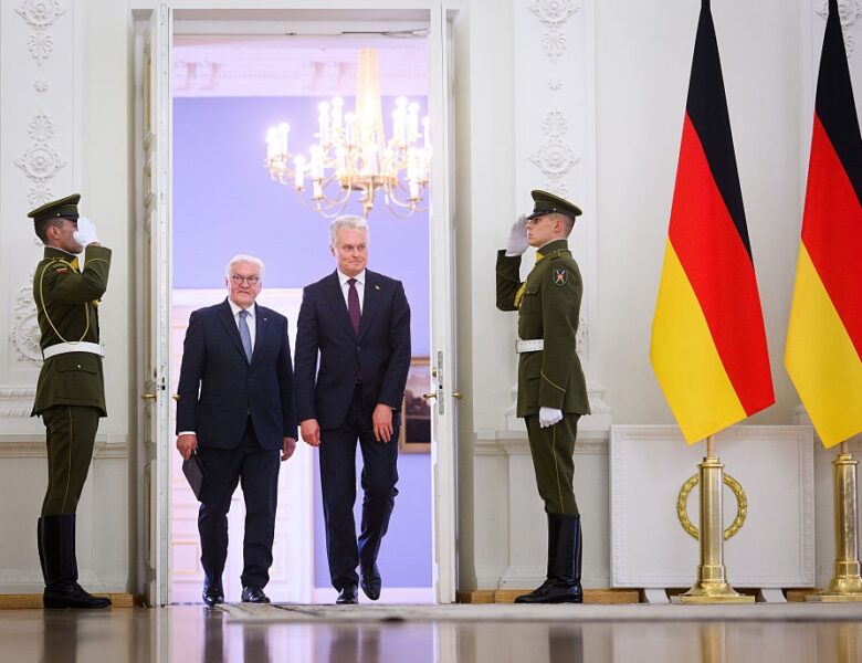 Президенти Литви і Німеччини обговорили підтримку України та тиск на Росію