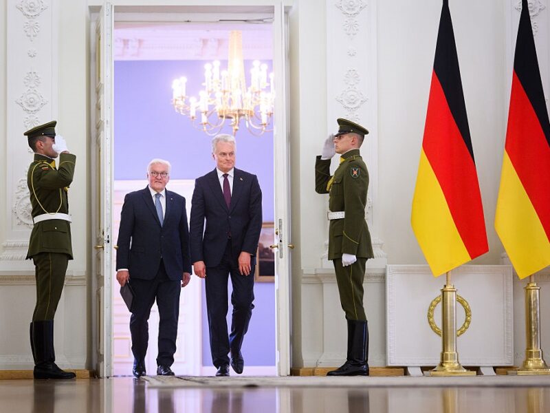 Президенти Литви і Німеччини обговорили підтримку України та тиск на Росію