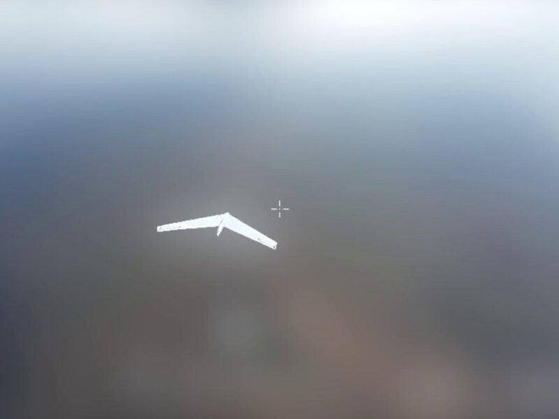 Прикордонники показали відео з “дронопадом”