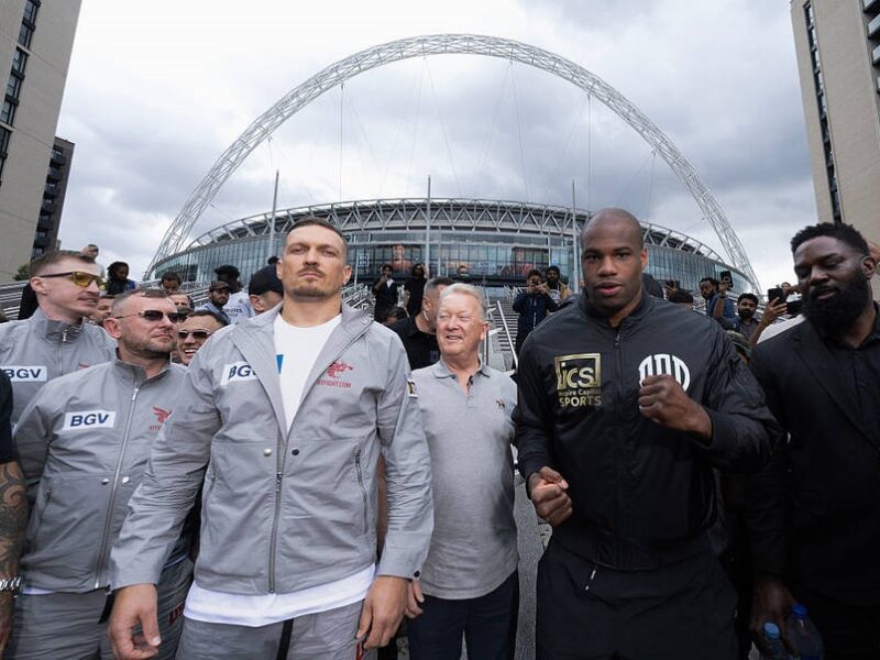 Реванш Усик – Дюбуа: онлайн-трансляція відкритого тренування боксерів