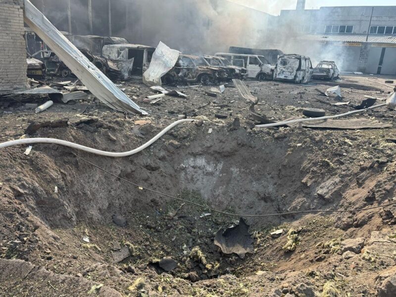 Росіяни атакували центр Слов’янська, є жертви