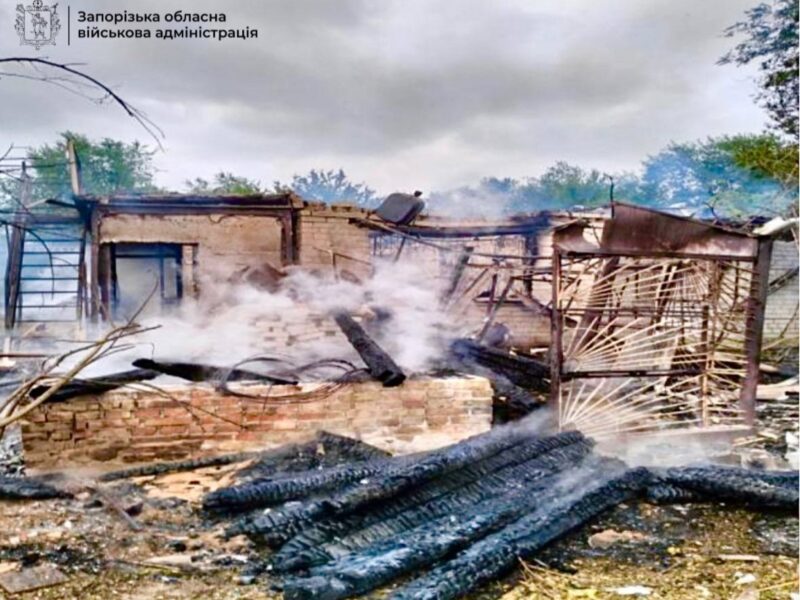 Росіяни поранили двох людей на Запоріжжі