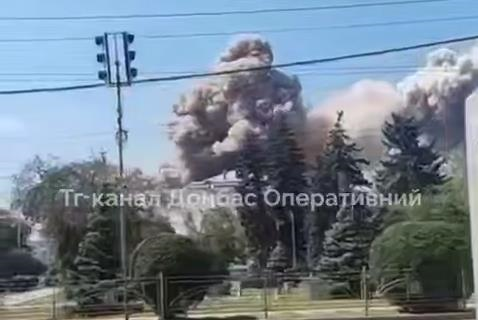 Росіяни вдарили по центру Краматорська