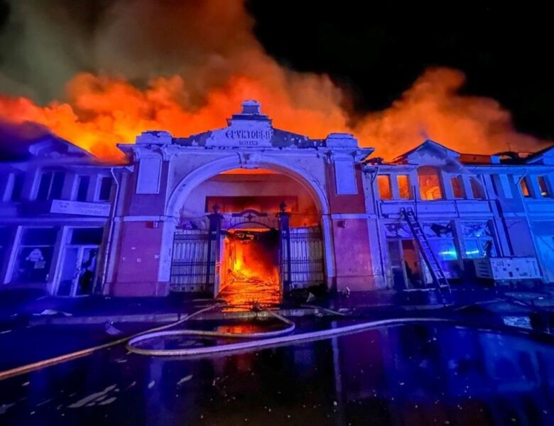 Російська атака пошкодила сім об’єктів культурної спадщини в Одесі