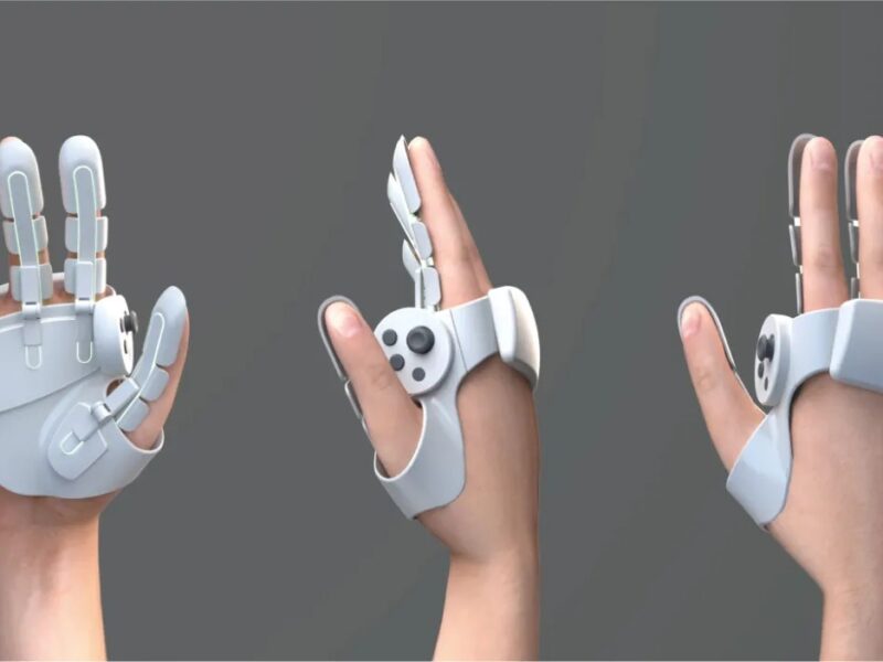 Sharp представила VR-перчатки, які імітують дотик до віртуальних об’єктів