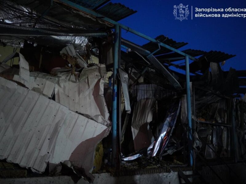Стали відомі наслідки удару по Запоріжжю