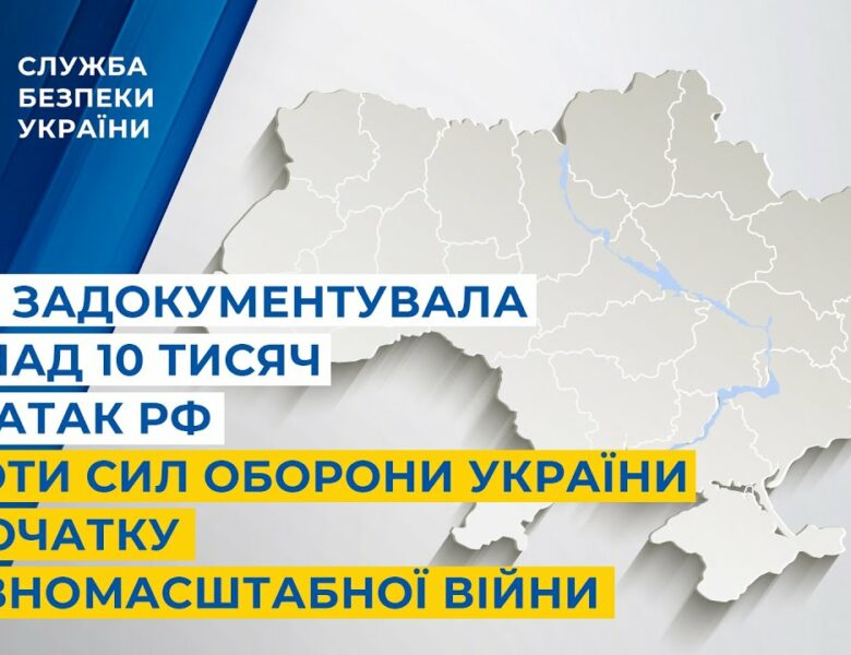 СБУ задокументувала понад 10 тисяч хіматак рф проти Сил оборони України за час повномасштабної війни
