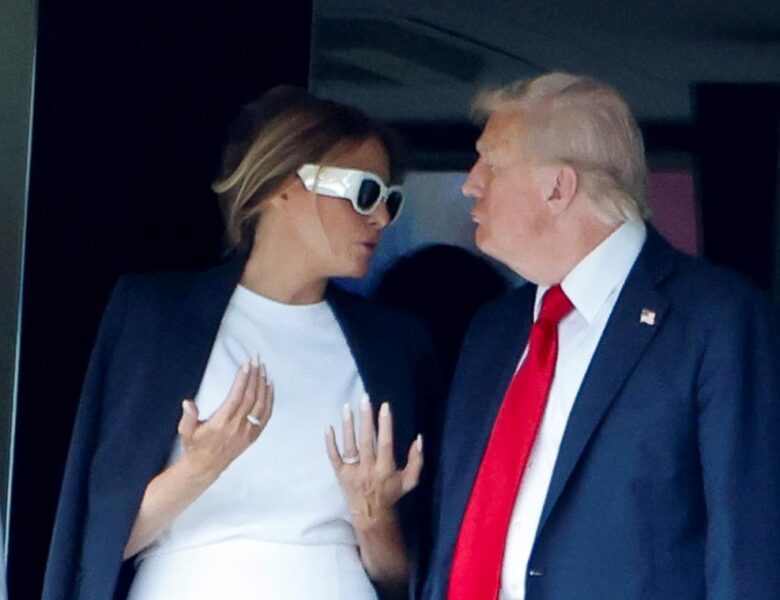Трамп відповів, чи вплинула Меланія на його рішення щодо України