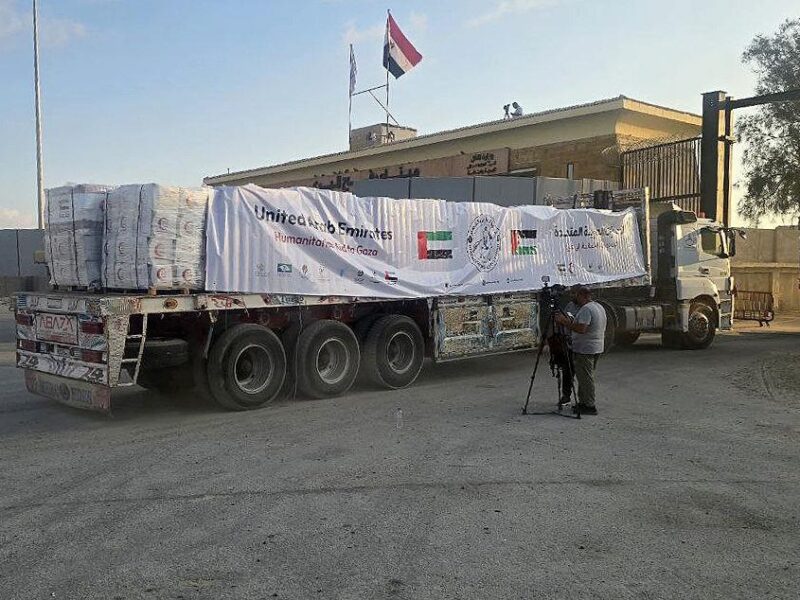 Три країни скинули з повітря на Газу 52 тонни гумдопомоги – ЦАГАЛ