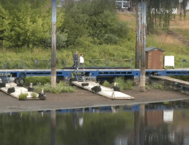 У Німеччині через посуху зупинив роботу річковий порт на Ельбі