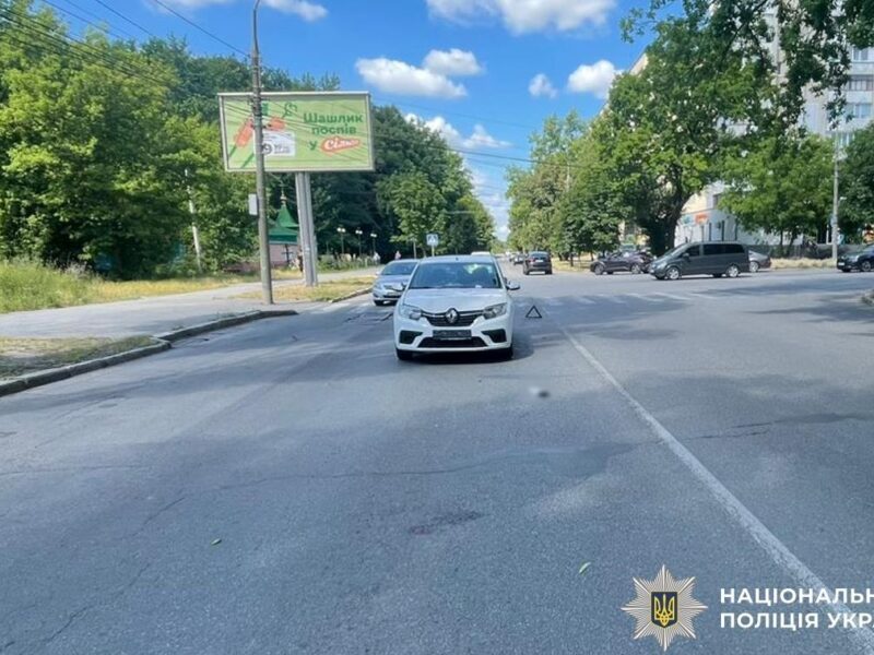 У Вінниці таксист під наркотиками збив дівчину на переході