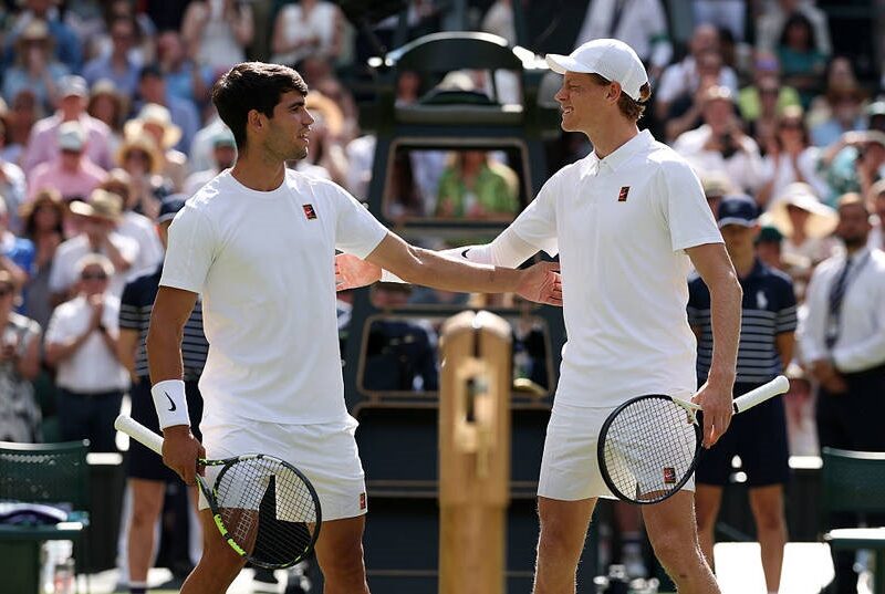 Узявши три сети із чотирьох, Сіннер у фіналі Вімблдону переміг Алькараса