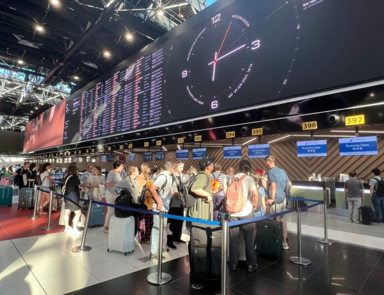 В аеропортах РФ виник колапс через атаку дронів